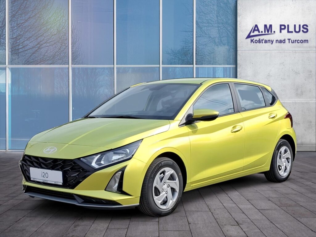 Hyundai i20 FL 1,0T-GDi 66kW/90k 6MT COMFORT
