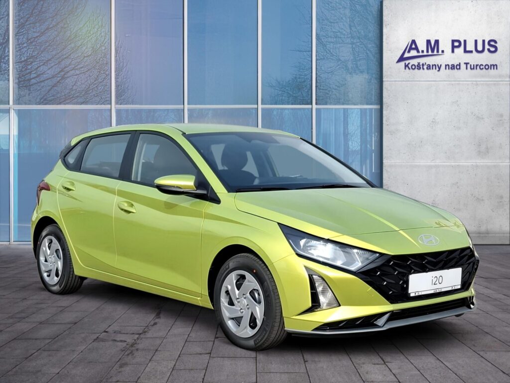 Hyundai i20 FL 1,0T-GDi 66kW/90k 6MT COMFORT