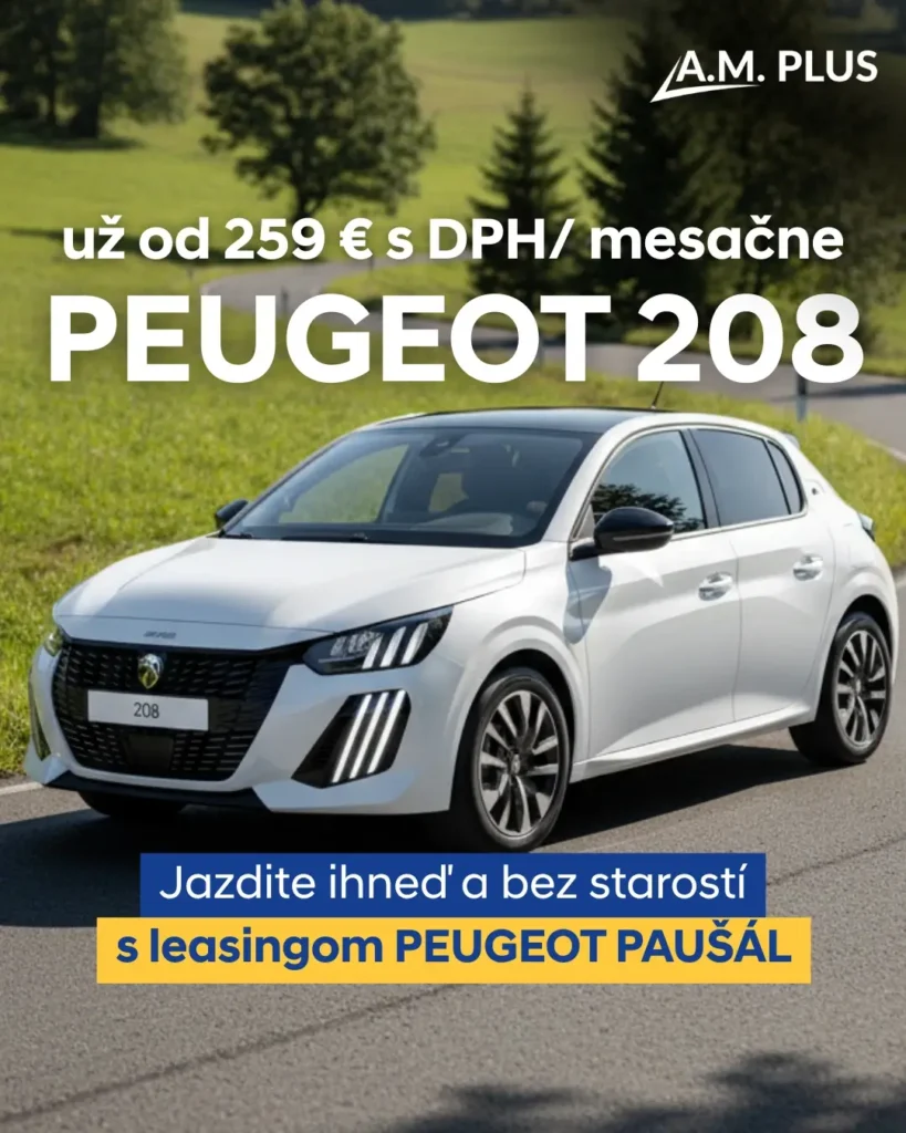 Aké výhody ponúka Peugeot Paušál?