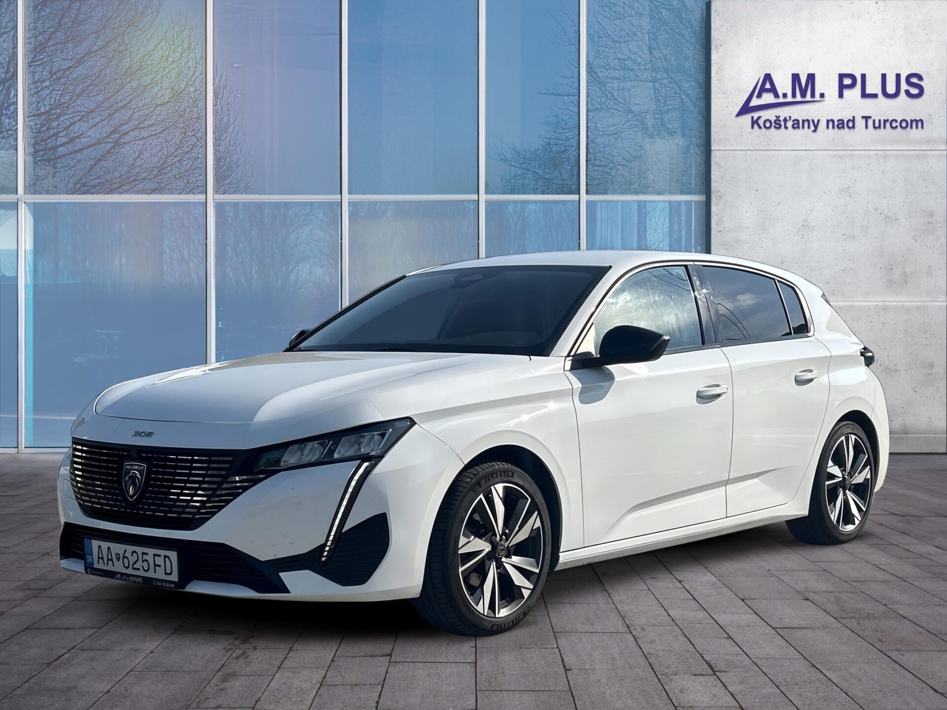 peugeot 308 allure pack puretech 130k bvm6 + predlžená záruka