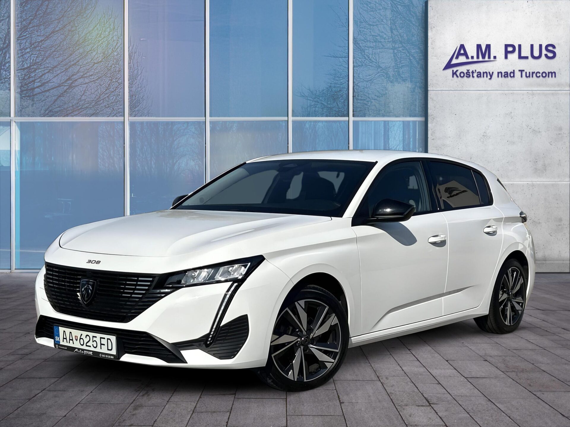 peugeot 308 allure pack puretech 130k bvm6 + predlžená záruka