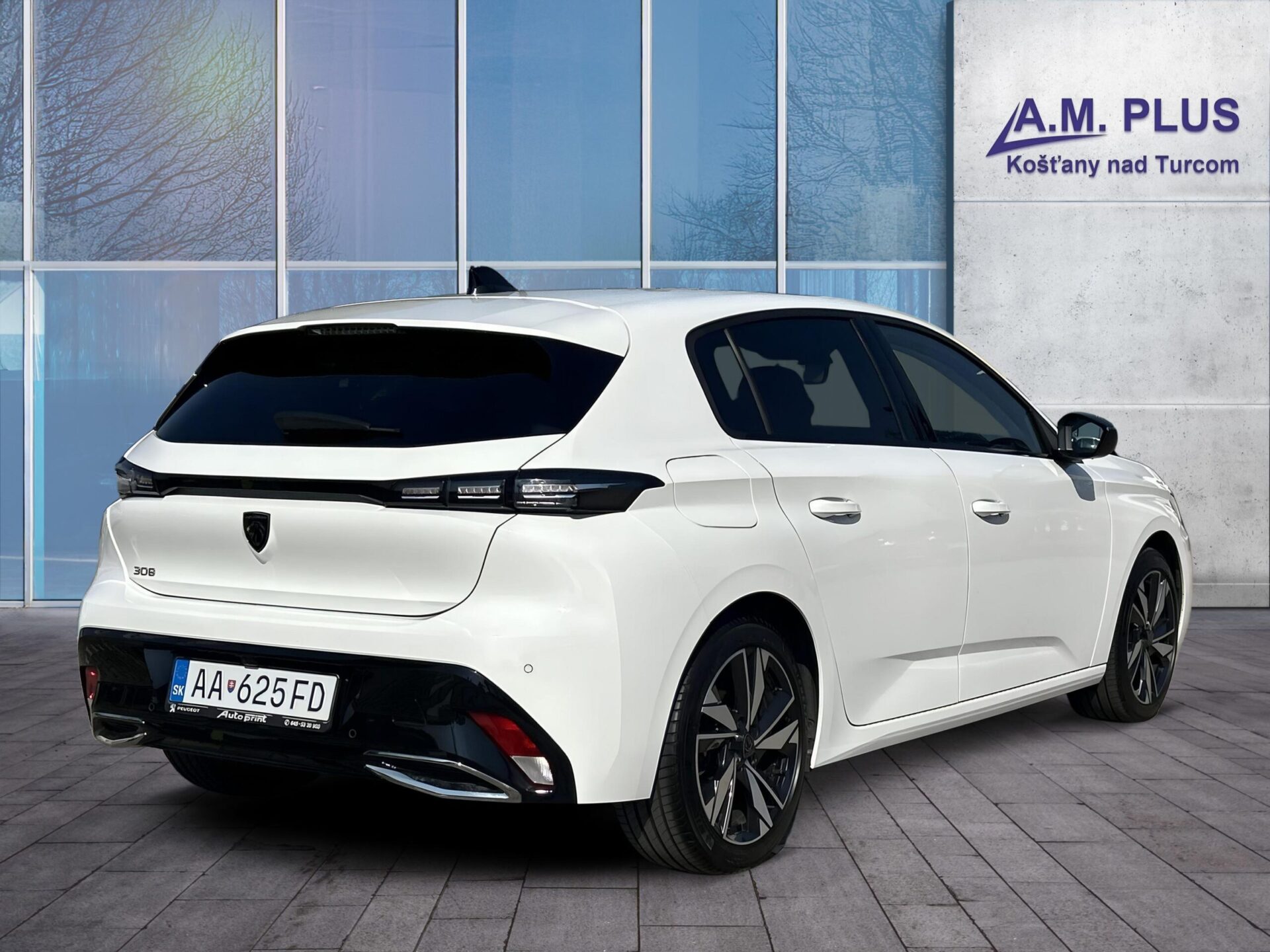 peugeot 308 allure pack puretech 130k bvm6 + predlžená záruka