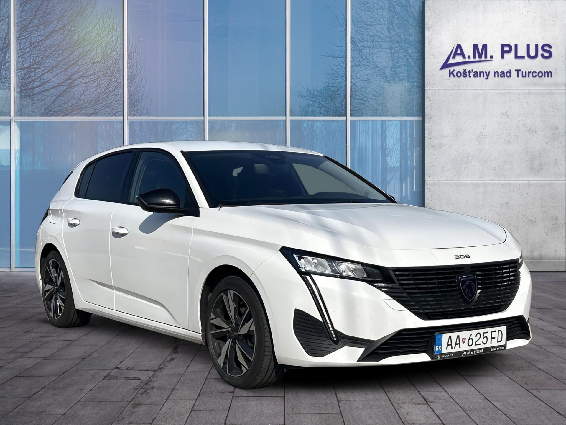peugeot 308 allure pack puretech 130k bvm6 + predlžená záruka