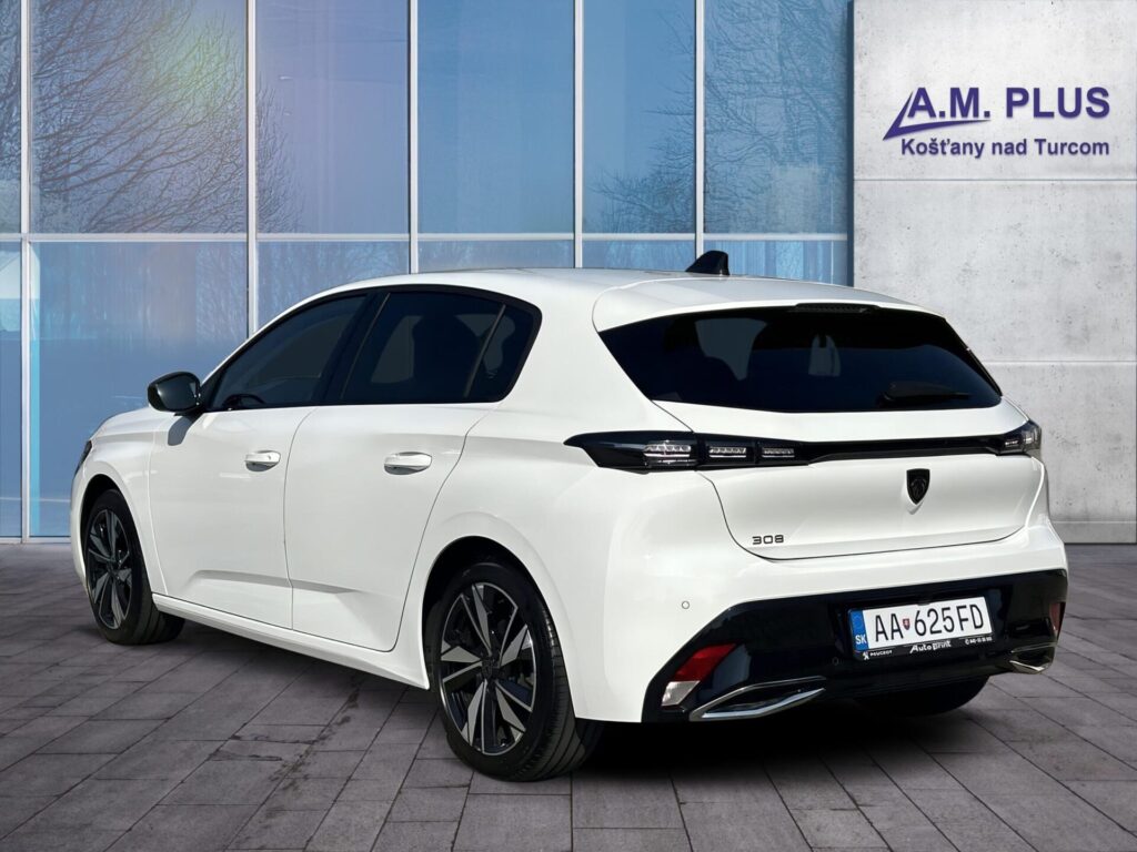Peugeot 308 ALLURE PACK PureTech 130k BVM6 + predlžená záruka