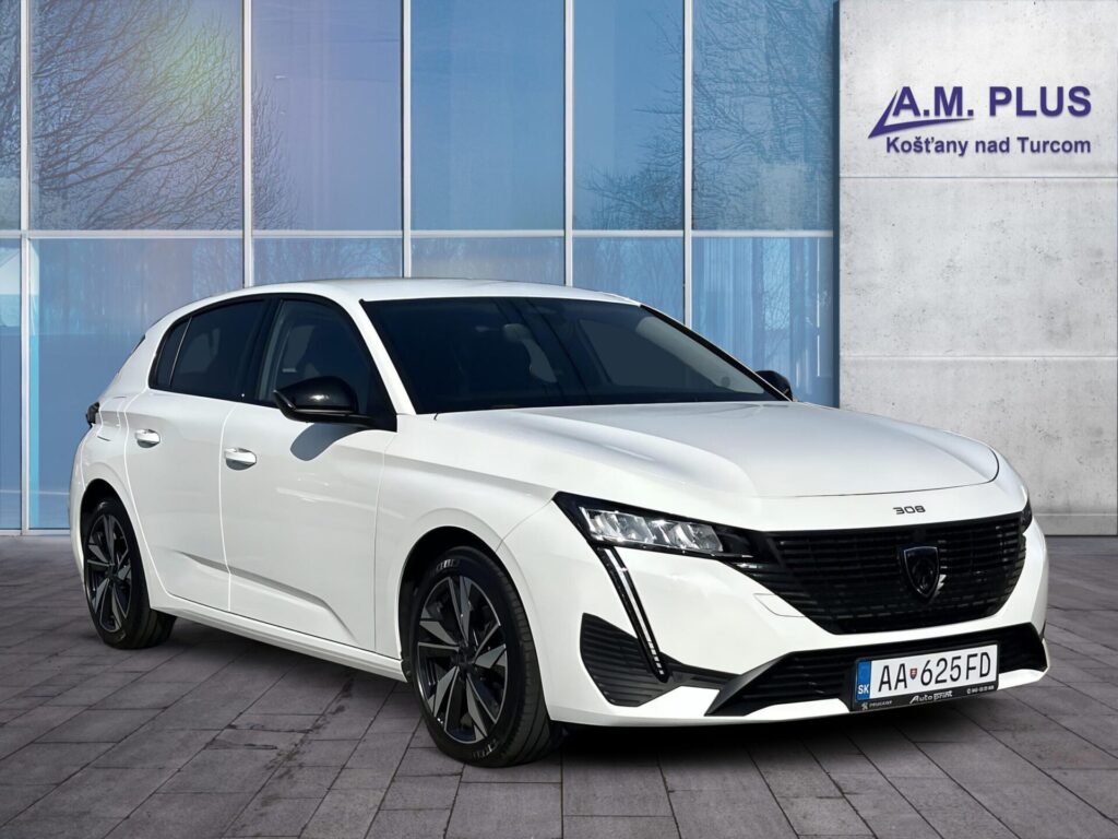 Peugeot 308 ALLURE PACK PureTech 130k BVM6 + predlžená záruka