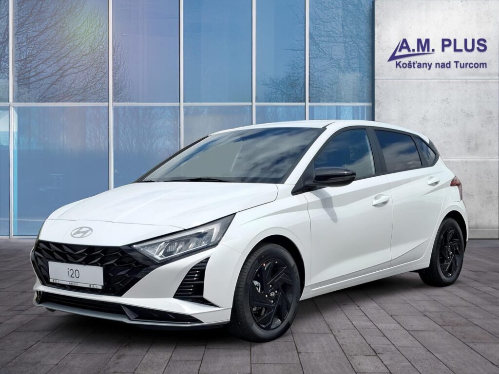 Hyundai i20 FL 1,0T-GDi 66kW/90k 6MT Black Edition MY26