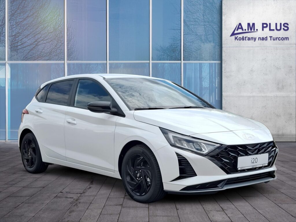 Hyundai i20 FL 1,0T-GDi 66kW/90k 6MT Black Edition MY26